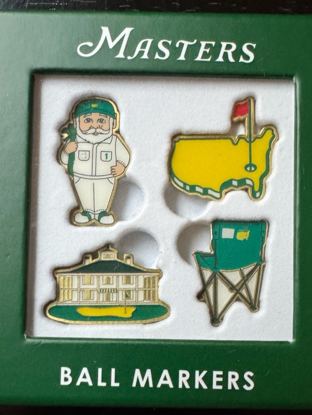 Masters Tournament 2026 Golf Ball Marker Set